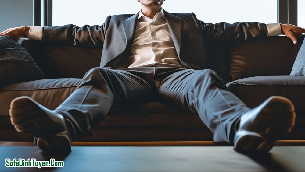 Tính cách thể hiện qua tư thế ngồi trên sofa
