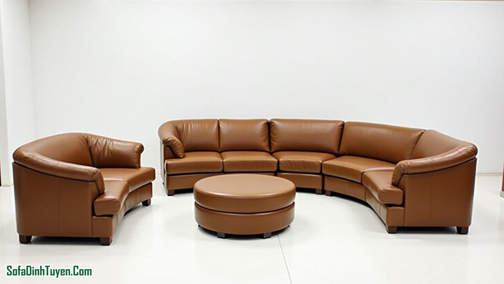 Ưu điểm nổi bật của ghế sofa cong