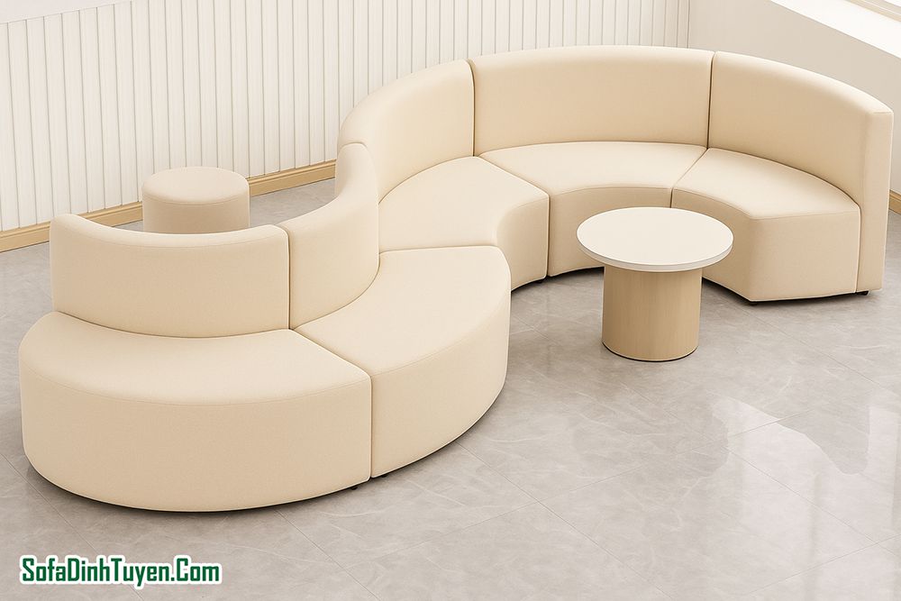 Sofa cong chữ S