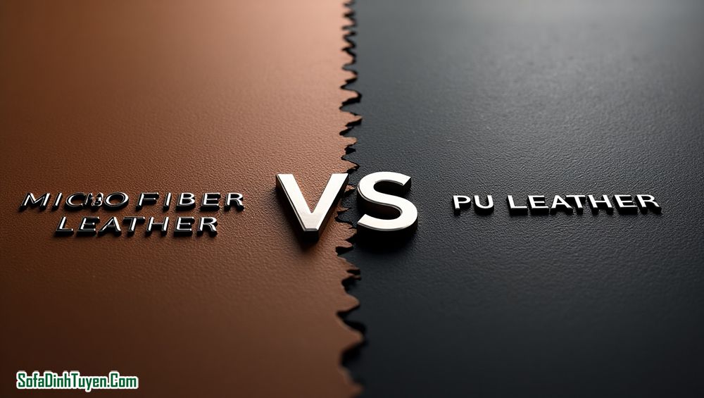 Nên chọn da microfiber hay da PU?