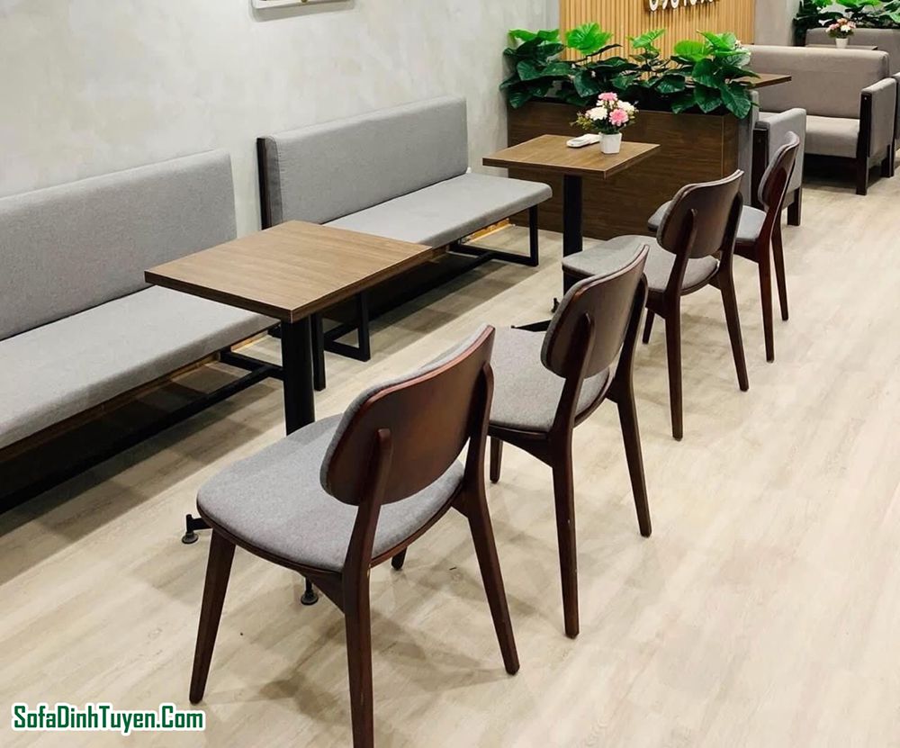 Ghế sofa cho quán trà sữa và quán cafe