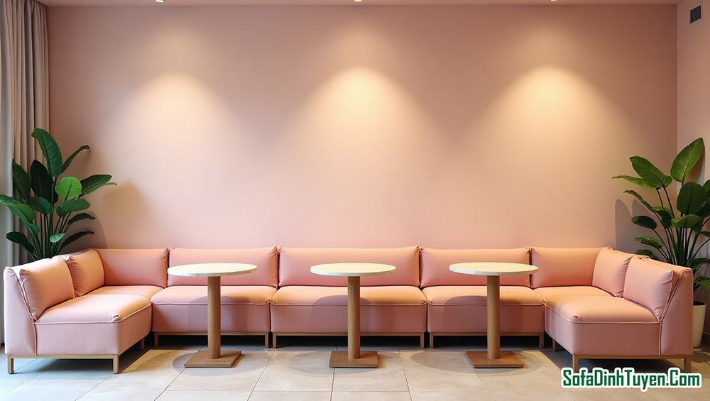 Cách chọn ghế sofa cho quán trà sữa đẹp