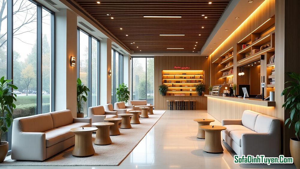 Cách chọn ghế sofa cho quán trà sữa đẹp
