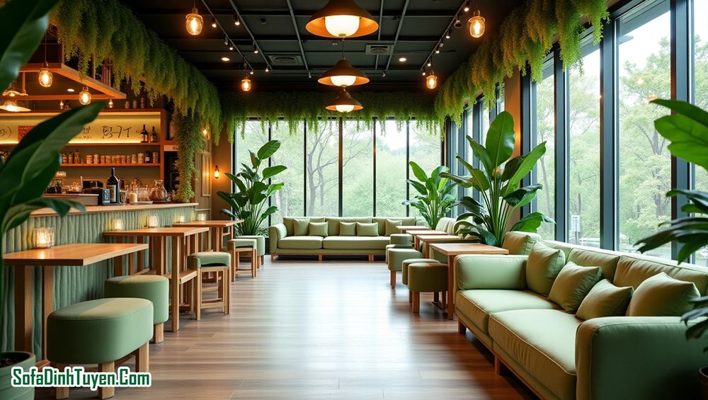 Cách chọn ghế sofa cho cửa hàng quán trà sữa
