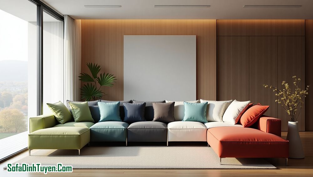 Chọn màu sofa hợp phong thủy mang tới may mắn tài lộc
