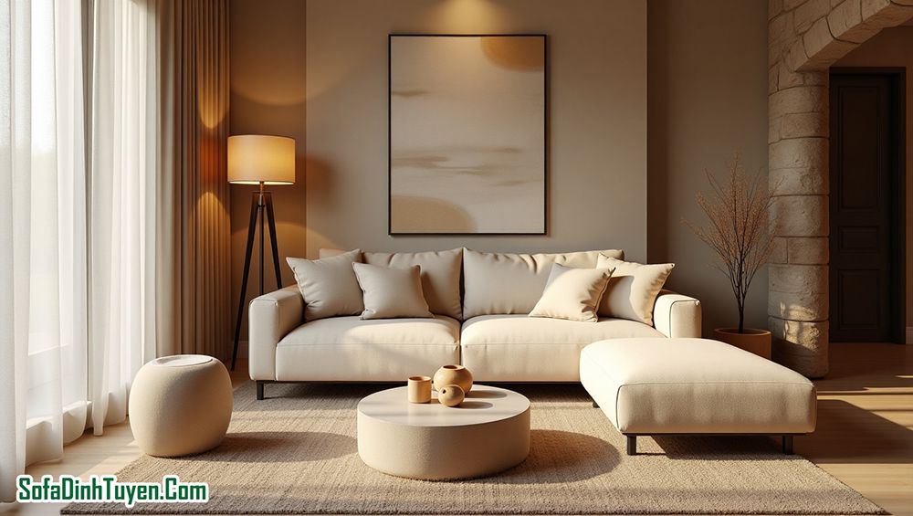 Chọn màu sofa theo phong thủy cần chú ý điều gì?