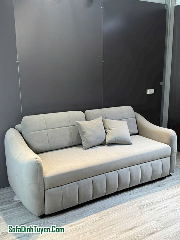 Kiểu sofa giường 1,6m phù hợp với nhiều không gian và thẩm mỹ khác nhau.