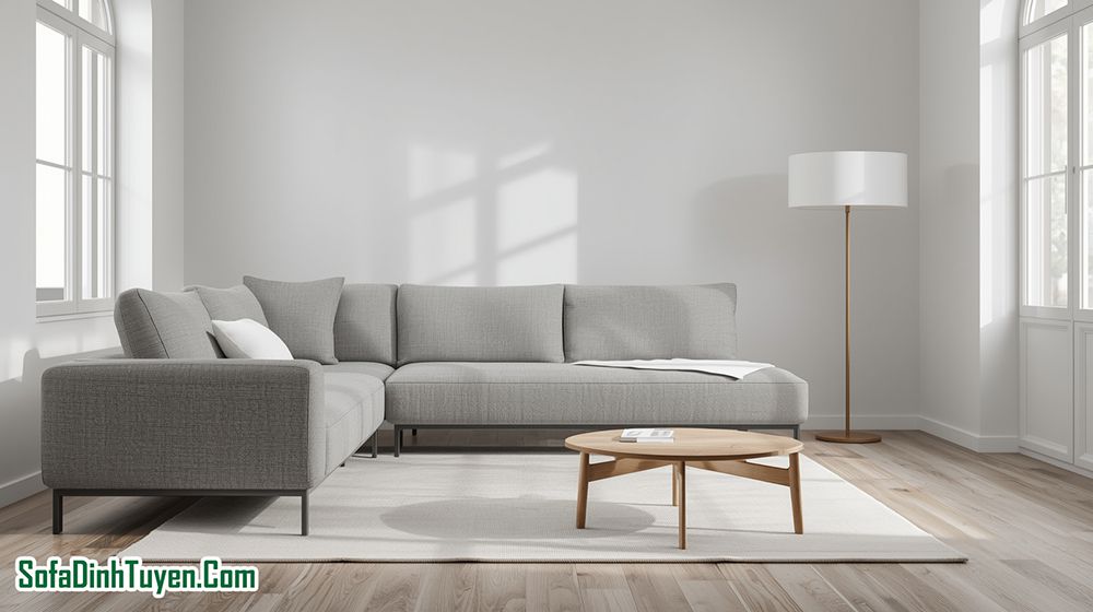 Tham khảo vật liệu bọc ghế sofa bao gồm da thật, da công nghiệp và chất liệu vải nỉ