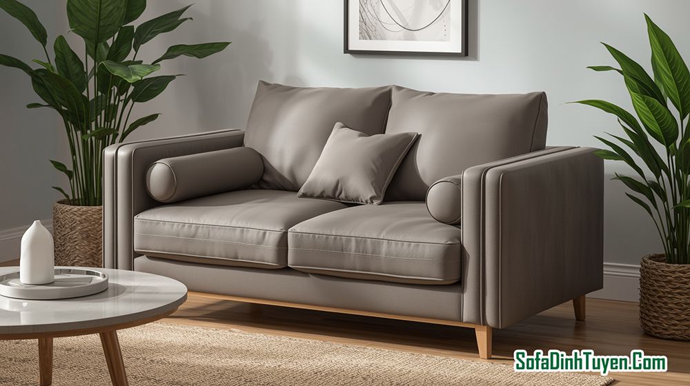 Ghế sofa màu ghi đẹp chất lượng