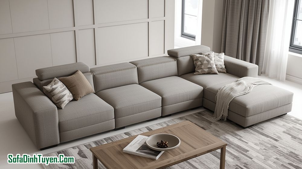 Vì sao khách hàng yêu thích ghế sofa màu ghi?