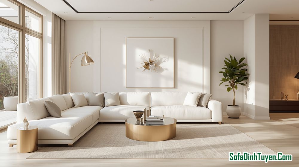 Chất liệu ghế sofa hợp mệnh Kim