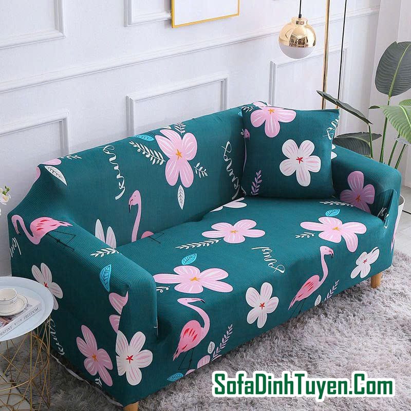 Bọc ghế sofa bằng áo bọc chuyên dụng thích hợp cho những bộ ghế sofa đơn giản