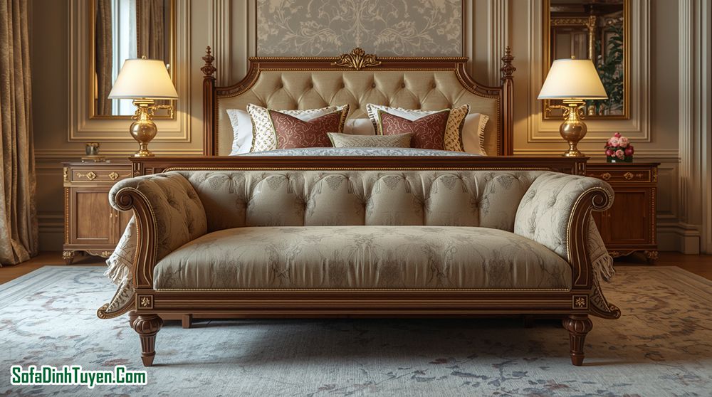 Ghế sofa cuối giường bao nhiêu tiền?