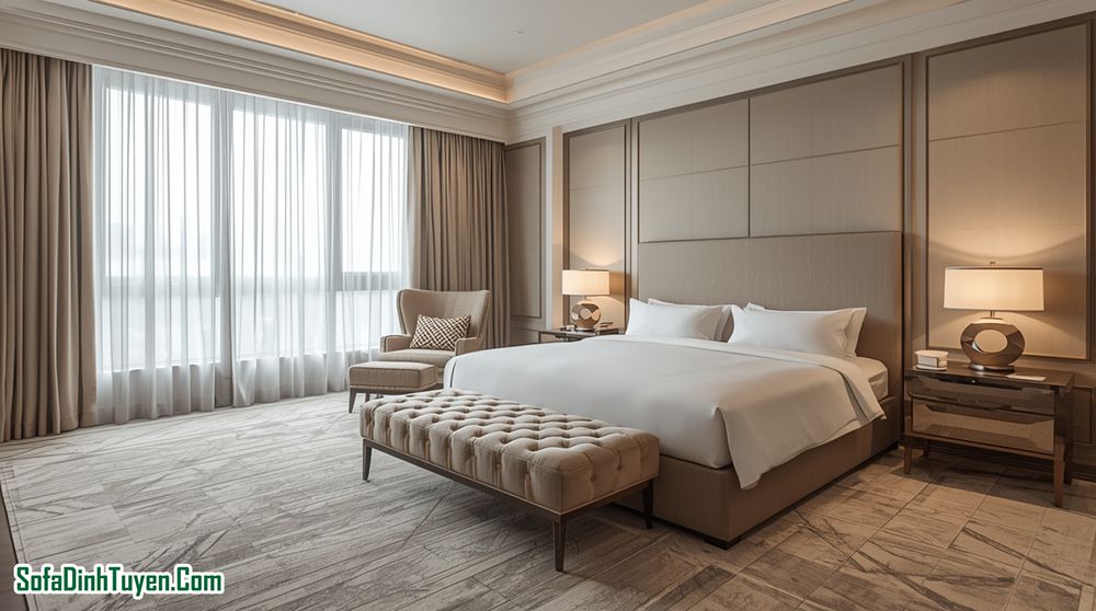 Giá ghế sofa cuối giường phụ thuộc các yếu tố nào?