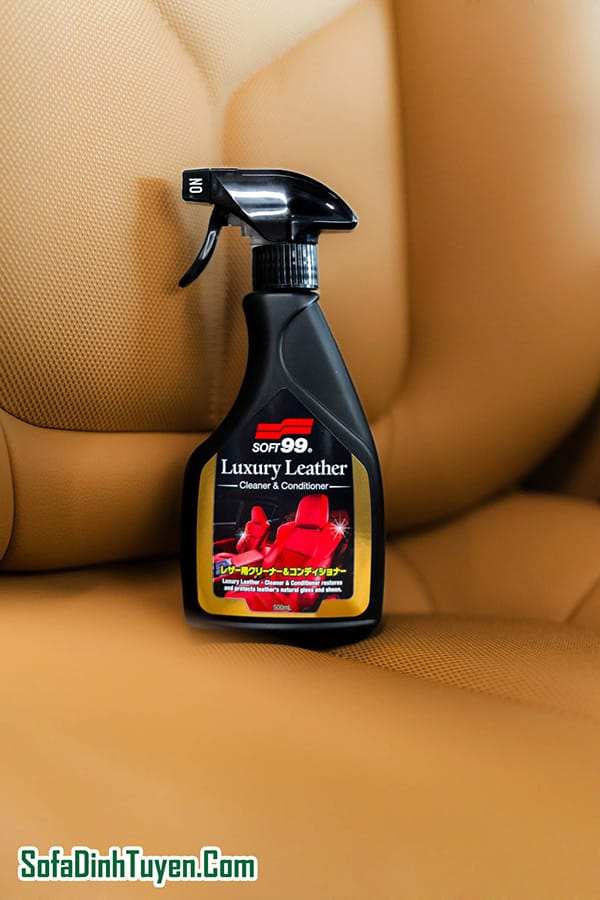 Dung dịch vệ sinh sofa da Soft99 Leather Seat Cleaner