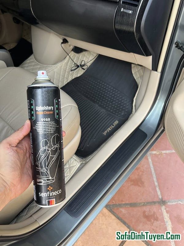 Dung dịch vệ sinh sofa da Senfineco 9988 Foam Cleaner