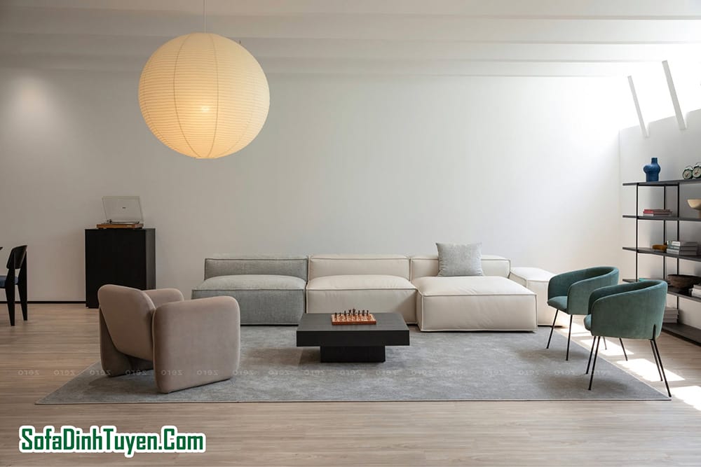 Ngồi ghế bệt nghỉ ngơi thư giãn, xem tivi hoặc đọc sách báo rất tuyệt vời.